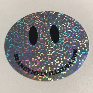 Sparkly Smiley Face emoji